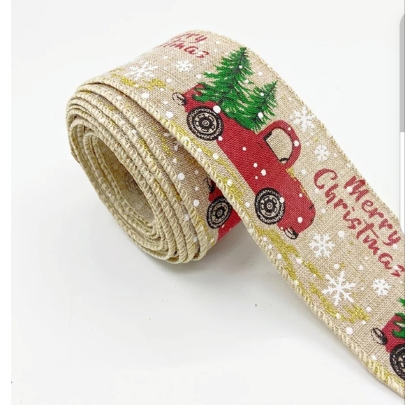 Christmas Red, Silver and Gold Ribbon - Picture 11 of 11